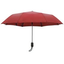 ΟΜΠΡΕΛΑ COMPACT MIDI Φ98cm ΑΝΤΙΑΝΕΜΙΚΗ ΜΕ ΑΥΤΟΜΑΤΟ ΑΝΟΙΓΜΑ ΣΕ ΜΠΟΡΝΤΩ ΧΡΩΜΑ LAMPA - 1 ΤΕΜ. Auto Moto Tyres 