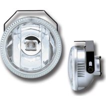 LA-V95 Στρογγυλοί Προβολείς Ομίχλης Αυτοκινήτου LED Universal με Μπλε Φωτισμό - 2τεμ Auto Moto Tyres 