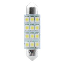 ΛΑΜΠΑΚΙΑ ΠΛΑΦΟΝΙΕΡΑΣ C5W/C10W 12V SV8.5 41mm 1,5W 12xSMD2835 LED OSRAM ΜΠΛΕ  BLISTER 2ΤΕΜ. M-TECH Auto Moto Tyres 