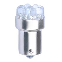 R5W/R10W 12V BA15s LED 9xSMD3014 ΚΙΤΡΙΝΟ (ΜΟΝΟΠΟΛΙΚΟ) BLISTER 2ΤΕΜ. M-TECH Auto Moto Tyres 