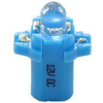 BAX 12V B8,3d 0,2W LED 1xFLUX 5mm ΜΠΛΕ BLISTER 2ΤΕΜ. M-TECH Auto Moto Tyres 