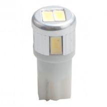 T10 W5W 12V W2,1x9,5d LED 6xSMD5730 ΛΕΥΚΟ (ΚΑΡΦΩΤΟ ΑΚΑΛΥΚΟ) BLISTER 2ΤΕΜ. M-TECH Auto Moto Tyres 