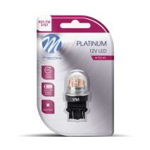 P27/7W 12/24V W2.5x16q 15x2835SMD LED CAN-BUS ΚΟΚΚΙΝΟ PLATINIUM M-TECH -   1 ΤΕΜ Auto Moto Tyres 