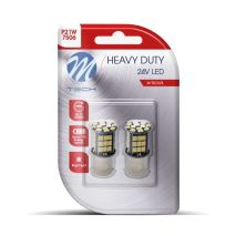 P21W 24V BA15s 48xSMD2835 LED CAN-BUS ΛΕΥΚΟ HEAVY DUTY BLISTER M-TECH - 2 Τεμ. Auto Moto Tyres 