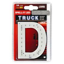 ΓΡΑΜΜΑ D ΛΕΥΚΟ 24V LED Auto Moto Tyres 