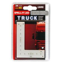 ΓΡΑΜΜΑ L ΛΕΥΚΟ 24V LED Auto Moto Tyres 