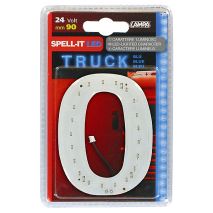 ΑΡΙΘΜΟΣ 0 ΜΠΛΕ 24V LED Auto Moto Tyres 