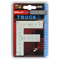 ΓΡΑΜΜΑ F ΜΠΛΕ 24V LED Auto Moto Tyres 