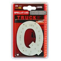 ΓΡΑΜΜΑ Q ΚΟΚΚΙΝΟ 24V LED Auto Moto Tyres 