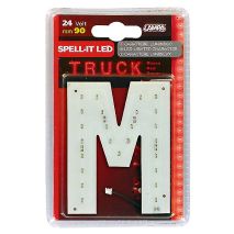 ΓΡΑΜΜΑ Μ ΚΟΚΚΙΝΟ 24V LED Auto Moto Tyres 