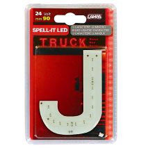 ΓΡΑΜΜΑ J ΚΟΚΚΙΝΟ 24V LED Auto Moto Tyres 