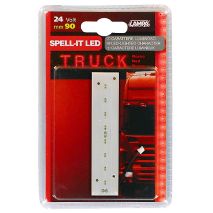 ΓΡΑΜΜΑ I ΚΟΚΚΙΝΟ 24V LED Auto Moto Tyres 