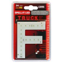 ΓΡΑΜΜΑ F ΚΟΚΚΙΝΟ 24V LED Auto Moto Tyres 