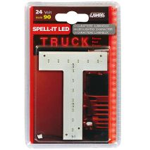 ΓΡΑΜΜΑ Τ ΚΟΚΚΙΝΟ 24V LED Auto Moto Tyres 