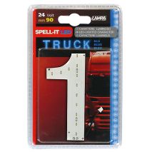 ΑΡΙΘΜΟΣ 1 ΜΠΛΕ 24V LED Auto Moto Tyres 