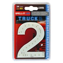 ΑΡΙΘΜΟΣ 2 ΜΠΛΕ 24V LED Auto Moto Tyres 