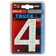 ΑΡΙΘΜΟΣ 4 ΜΠΛΕ 24V LED Auto Moto Tyres 