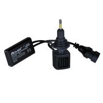 HB3 9005 12V 2x26W 6500K 5200lm 12 LED KIT ΣΕΙΡΑ F3 SAMSUNG ΜΕ ΨΥΚΤΡΑ ΚΑΙ ΥΓΡΟ ΚΛΕΙΣΤΟΥ ΚΥΚΛΩΜΑΤΟΣ - 2 ΤΕΜ. Auto Moto Tyres 