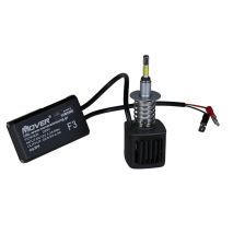 H3 12V 2x26W 6500K 5200lm 12 LED KIT ΣΕΙΡΑ F3 SAMSUNG ΜΕ ΨΥΚΤΡΑ ΚΑΙ ΥΓΡΟ ΚΛΕΙΣΤΟΥ ΚΥΚΛΩΜΑΤΟΣ - 2 ΤΕΜ. Auto Moto Tyres 