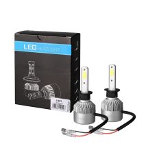 H1 LED SET C6 9-32V 6.500K 10.000lm 4 X 10W ΛΑΜΠΑ ΜΕ COB EPISTAR 1021 LED ΚΑΙ ΑΝΕΜΙΣΤΗΡΑΚΙ M-TECH - 2 ΤΕΜ. Auto Moto Tyres 