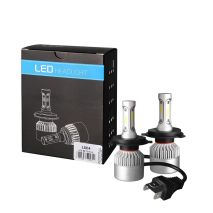 H4 LED SET C6 9-32V 6.500K 10.000lm 4 X 10W ΛΑΜΠΑ ΜΕ COB EPISTAR 1021 LED ΚΑΙ ΑΝΕΜΙΣΤΗΡΑΚΙ M-TECH - 2 ΤΕΜ. Auto Moto Tyres 