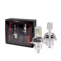H4 12>24V 6.500K 5.000lm 50W CSP1860 M3 LED LSAS SERIES KIT ΜΕ ΑΝΕΜΙΣΤΗΡΑΚΙ KIT M-TECH - 2 ΤΕΜ. Auto Moto Tyres 