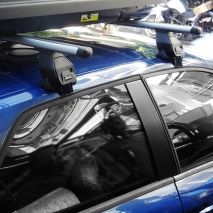 KIT ΜΕ ΜΠΑΡΕΣ ΟΡΟΦΗΣ ΓΙΑ AUDI A3 8P 3D 2004-2012 ΑΛΟΥΜΙΝΙΟΥ TEMA MENABO (AL2-3360-FIX001G)-2 ΤΕΜ. Auto Moto Tyres 