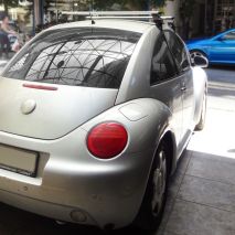 KIT ΜΕ ΜΠΑΡΕΣ ΟΡΟΦΗΣ ΓΙΑ VW BEETLE 3D 1998+ ΑΛΟΥΜΙΝΙΟΥ TEMA MENABO (AL1-3360-FIX016G)-2 ΤΕΜ. Auto Moto Tyres 
