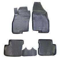 ΜΑΡΚΕ ΠΑΤΑΚΙΑ ΣΕ ΣΚΑΦΗ TPE ΛΑΣΤΙΧΟ ΓΙΑ FIAT GRANDE PUNTO 2005-2012  ΣΕ ΜΑΥΡΟ ΧΡΩΜΑ NOVLINE - 4 ΤΕΜ. Auto Moto Tyres 