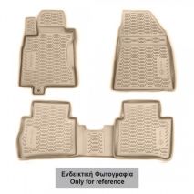 ΜΑΡΚΕ ΠΑΤΑΚΙΑ ΣΕ ΣΚΑΦΗ TPE ΛΑΣΤΙΧΟ ΓΙΑ LEXUS LX570 2012+  ΣΕ ΜΠΕΖ ΧΡΩΜΑ NOVLINE - 3 ΤΕΜ. Auto Moto Tyres 