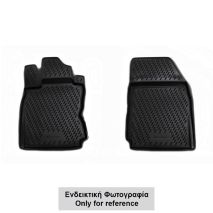 ΜΑΡΚΕ ΠΑΤΑΚΙΑ ΣΕ ΣΚΑΦΗ TPE ΛΑΣΤΙΧΟ ΓΙΑ BMW X5 2006-2013 ΜΟΝΟ ΜΠΡΟΣΤΑ (ΜΑΥΡΟ) - 2 ΤΕΜ. Auto Moto Tyres 