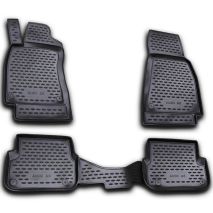 ΜΑΡΚΕ ΠΑΤΑΚΙΑ ΣΕ ΣΚΑΦΗ TPE ΛΑΣΤΙΧΟ ΓΙΑ AUDI A6 C6 2006-2011  ΣΕ ΜΑΥΡΟ ΧΡΩΜΑ NOVLINE - 4 ΤΕΜ. Auto Moto Tyres 