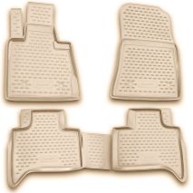 ΜΑΡΚΕ ΠΑΤΑΚΙΑ ΣΕ ΣΚΑΦΗ TPE ΛΑΣΤΙΧΟ ΓΙΑ BMW X5 2000-2006  ΣΕ ΜΠΕΖ ΧΡΩΜΑ NOVLINE - 4 ΤΕΜ. Auto Moto Tyres 