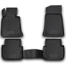 ΜΑΡΚΕ ΠΑΤΑΚΙΑ ΣΕ ΣΚΑΦΗ TPE ΛΑΣΤΙΧΟ ΓΙΑ BMW ΣΕΙΡΑ 3 E46 4D 1998-2007  ΣΕ ΜΑΥΡΟ ΧΡΩΜΑ NOVLINE - 4 ΤΕΜ. Auto Moto Tyres 