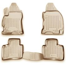 ΜΑΡΚΕ ΠΑΤΑΚΙΑ ΣΕ ΣΚΑΦΗ TPE ΛΑΣΤΙΧΟ ΓΙΑ FORD MONDEO 2000-2007  ΣΕ ΜΠΕΖ ΧΡΩΜΑ NOVLINE - 4 ΤΕΜ. Auto Moto Tyres 