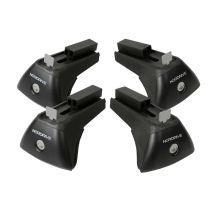 KIT ΑΚΡΑ (ΠΟΔΙΑ) RAIL-X ΓΙΑ ΑΛΟΥΜΙΝΙΟΥ ΜΠΑΡΕΣ QUADRA NORDRIVE ME FLUSH RAILING ME ΚΛΕΙΔΙ - 4 TEM. Auto Moto Tyres 