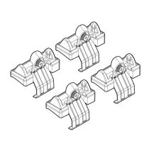 ΑΚΡΑ ΓΙΑ ΜΠΑΡΕΣ NORDRIVE ΓΙΑ HONDA JAZZ 01/02-09/08 KIT Auto Moto Tyres 