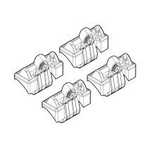 ΑΚΡΑ ΓΙΑ ΜΠΑΡΕΣ NORDRIVE ΓΙΑ VW POLO 3D/5D 11/01-08/09 KIT Auto Moto Tyres 