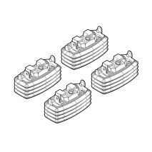 ΑΚΡΑ ΓΙΑ ΜΠΑΡΕΣ NORDRIVE ΓΙΑ MERCEDES A-CLASS W169 3D/5D 9/04-4/10 KIT Auto Moto Tyres 