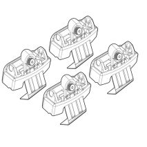 ΑΚΡΑ ΓΙΑ ΜΠΑΡΕΣ NORDRIVE ΓΙΑ VW POLO 5D 09/09+ KIT Auto Moto Tyres 