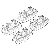 ΑΚΡΑ ΓΙΑ ΜΠΑΡΕΣ NORDRIVE ΓΙΑ RENAULT KOLEOS 06/08+ KIT Auto Moto Tyres 