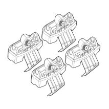 ΑΚΡΑ ΓΙΑ ΜΠΑΡΕΣ NORDRIVE ΓΙΑ VOLVO V50 (no railing) 02/04+ KIT Auto Moto Tyres 