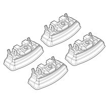 ΑΚΡΑ ΓΙΑ ΜΠΑΡΕΣ NORDRIVE ΓΙΑ MAZDA CX-7 06/07+ KIT Auto Moto Tyres 