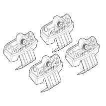 ΑΚΡΑ ΓΙΑ ΜΠΑΡΕΣ NORDRIVE ΓΙΑ KIA VENGA 2/10+ KIT Auto Moto Tyres 