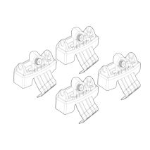 ΑΚΡΑ ΓΙΑ ΜΠΑΡΕΣ NORDRIVE ΓΙΑ MAZDA 2  5D 12/2021+ ΥΒΡΙΔΙΚΟ (HYBRID) / TOYOTA YARIS 5D 09/2020+ Auto Moto Tyres 