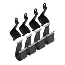 FIT-KIT ΑΚΡΑ (ΠΟΔΙΑ) ΓΙΑ ΜΠΑΡΕΣ SNAP ALU F-2 14cm ΜΟΝΟ ΓΙΑ DACIA DUSTER (RAILINGS) NORDRIVE - 4 TEM Auto Moto Tyres 