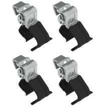 CLAMP KIT ΑΚΡΑ (ΠΟΔΙΑ) ΓΙΑ ΜΠΑΡΕΣ SNAP STEEL ΚΑΙ SNAP ALU K-1 NORDRIVE - 4 TEM. Auto Moto Tyres 