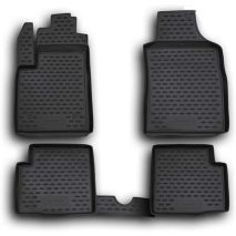 ΜΑΡΚΕ ΠΑΤΑΚΙΑ ΣΕ ΣΚΑΦΗ TPE ΛΑΣΤΙΧΟ ΓΙΑ FIAT 500 2007-2015  ΣΕ ΜΑΥΡΟ ΧΡΩΜΑ NOVLINE - 4 ΤΕΜ. Auto Moto Tyres 