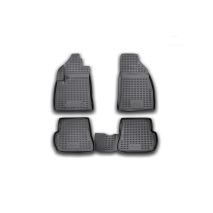 ΜΑΡΚΕ ΠΑΤΑΚΙΑ ΣΕ ΣΚΑΦΗ TPE ΛΑΣΤΙΧΟ ΓΙΑ FORD FIESTA 05/2002-08/2008 / FORD FUSION 2002-2012  ΣΕ ΜΑΥΡΟ ΧΡΩΜΑ NOVLINE - 4 ΤΕΜ. Auto Moto Tyres 