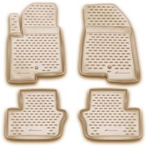 ΜΑΡΚΕ ΠΑΤΑΚΙΑ ΣΕ ΣΚΑΦΗ TPE ΛΑΣΤΙΧΟ ΓΙΑ JEEP LIBERTY 2007+  ΣΕ ΜΠΕΖ ΧΡΩΜΑ NOVLINE - 4 ΤΕΜ. Auto Moto Tyres 